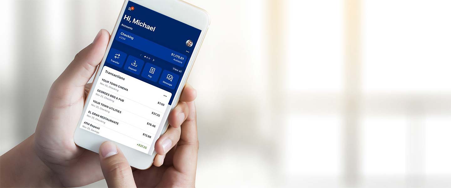 Online banking and our mobile app make accessing your accounts easier