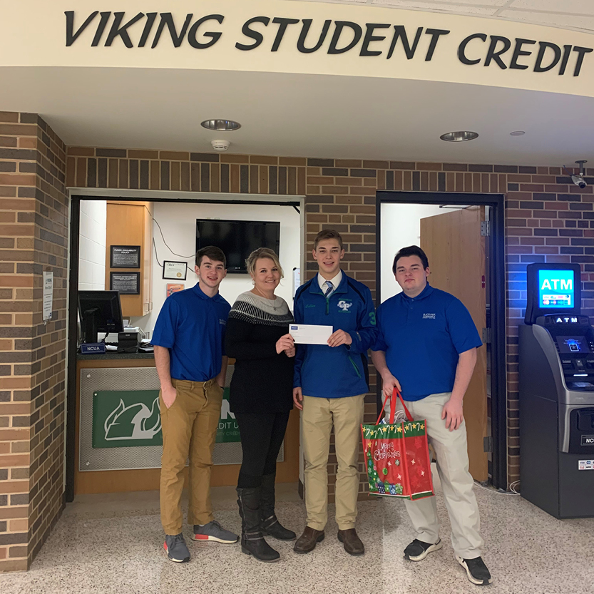 Gift of Giving at the Viking Student Credit Union