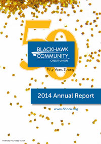 Blackhawk Community Credit Union 2014 annual report